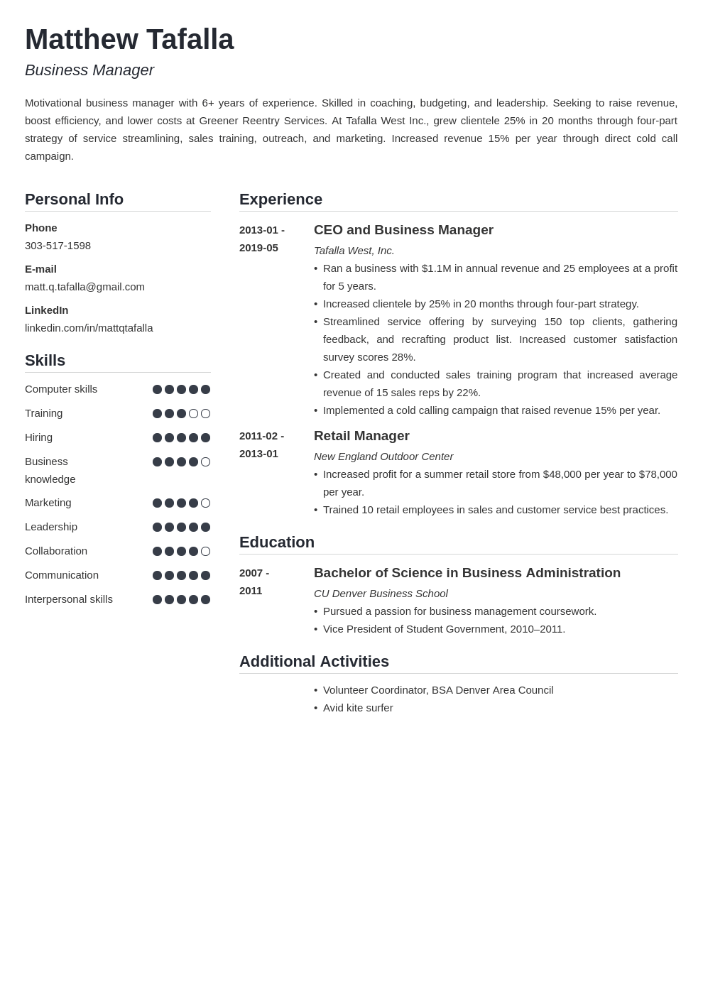 Entrepreneur Resume Sample & Guide (20+ Examples)