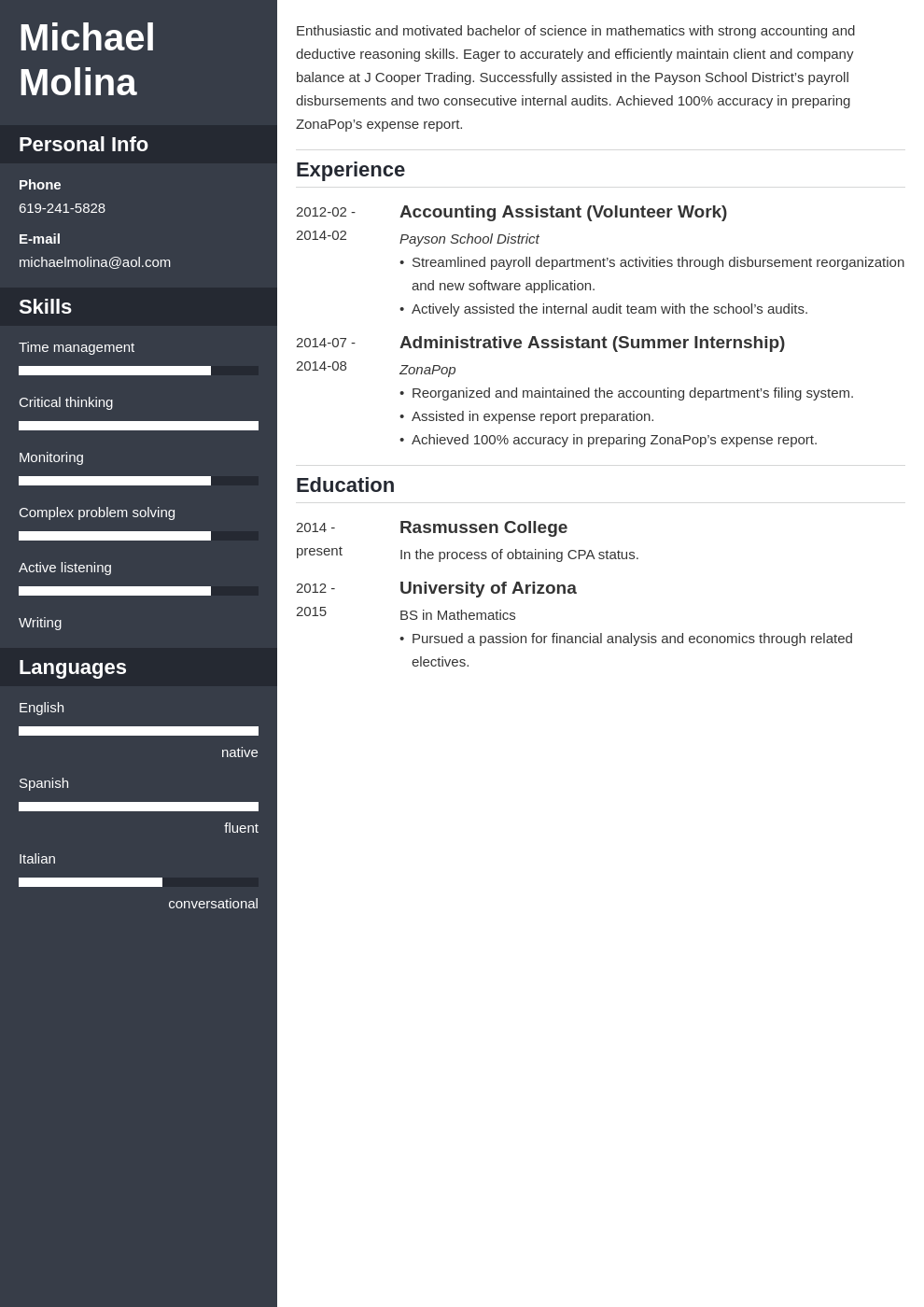 entry level accounting resume pdf