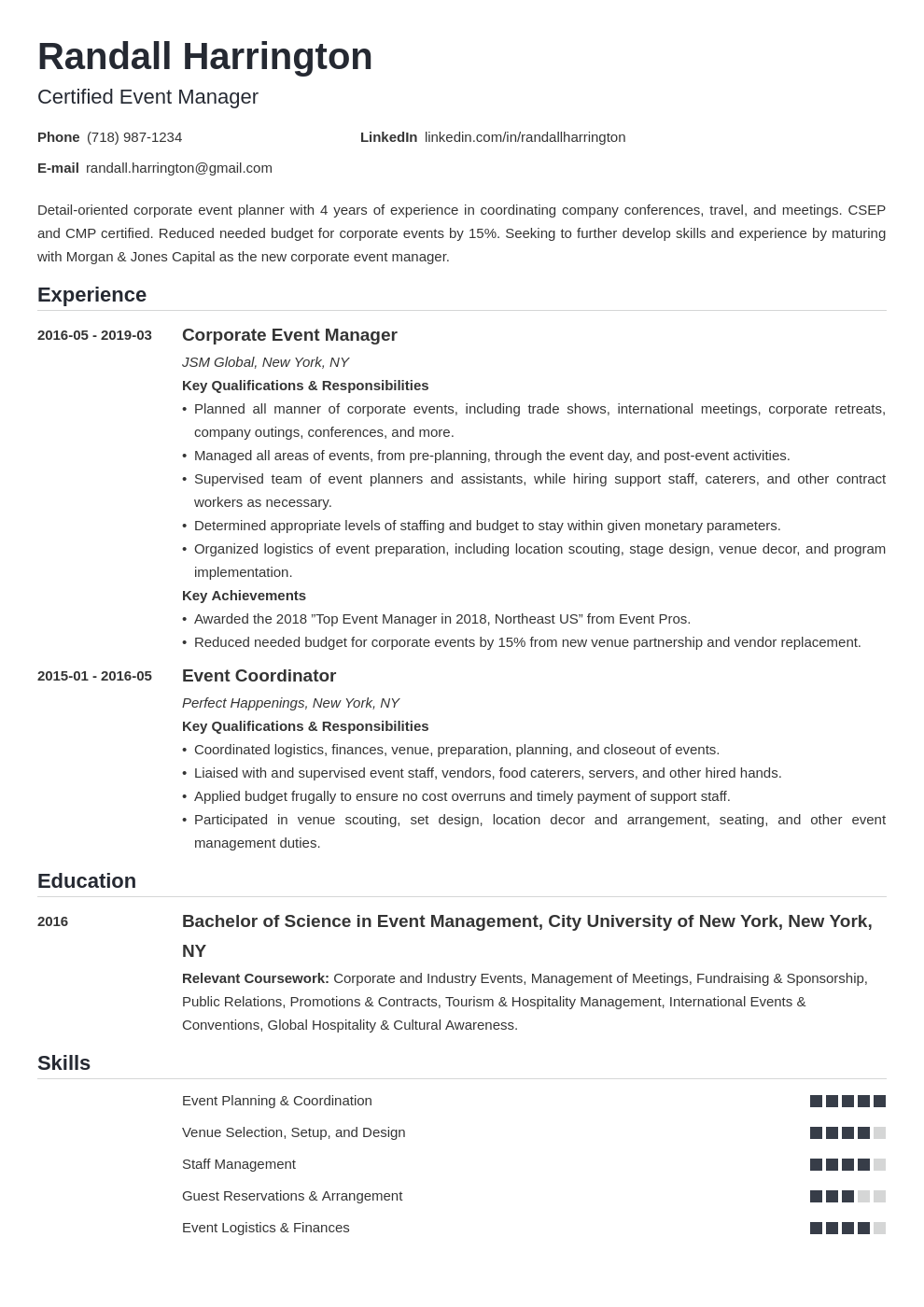 Become Event Manager Anciens Et R unions