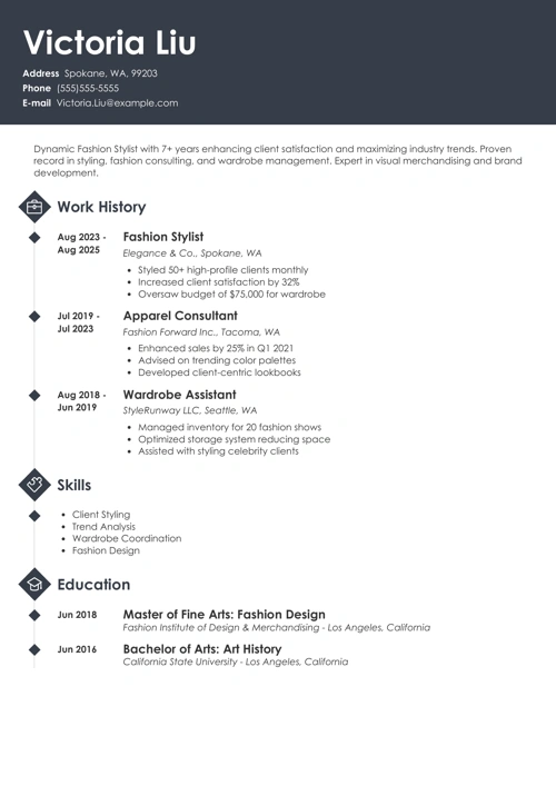 sample resume example