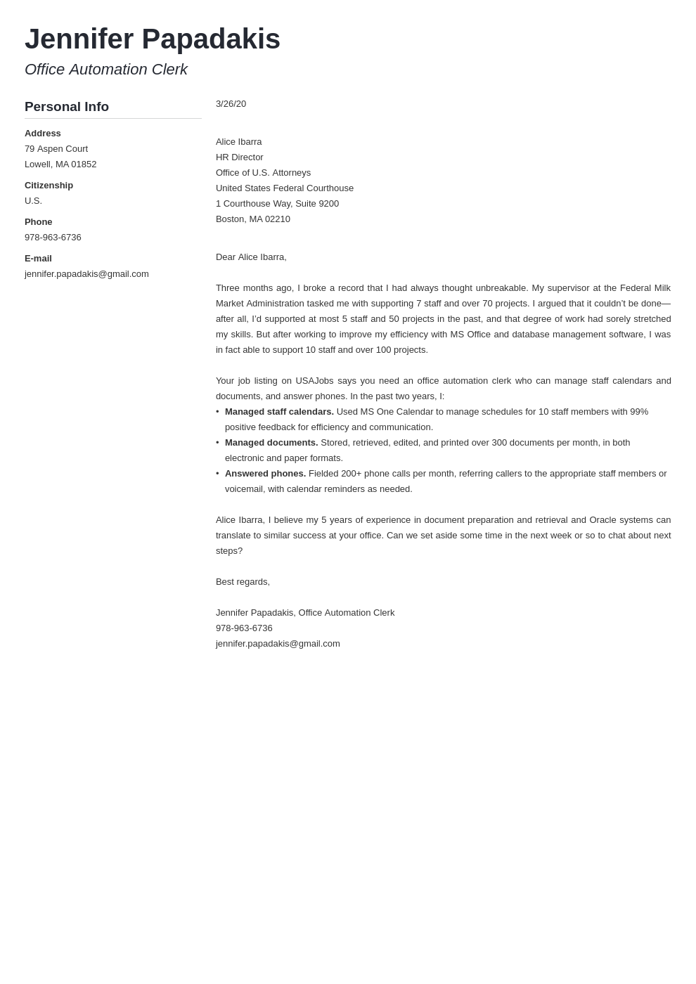 Federal Cover Letter Samples Guide For Government Jobs