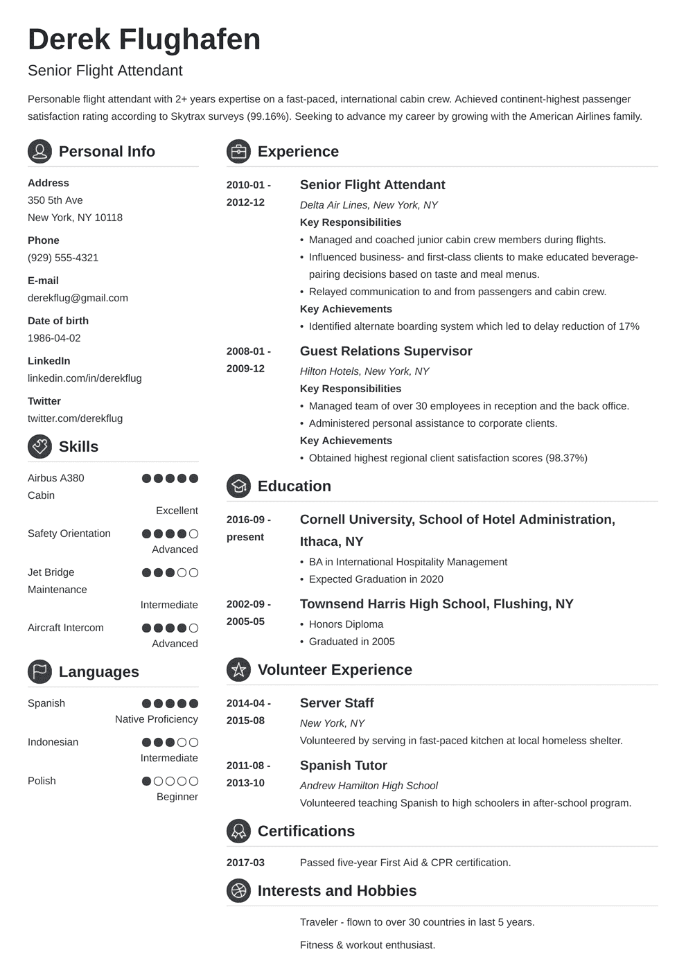 flight-attendant-resume-sample-also-with-no-experience