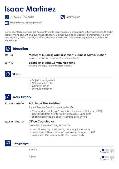 sample cover letter example