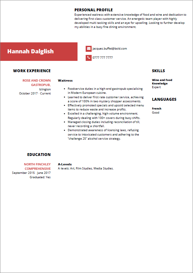 best free online cv maker uk