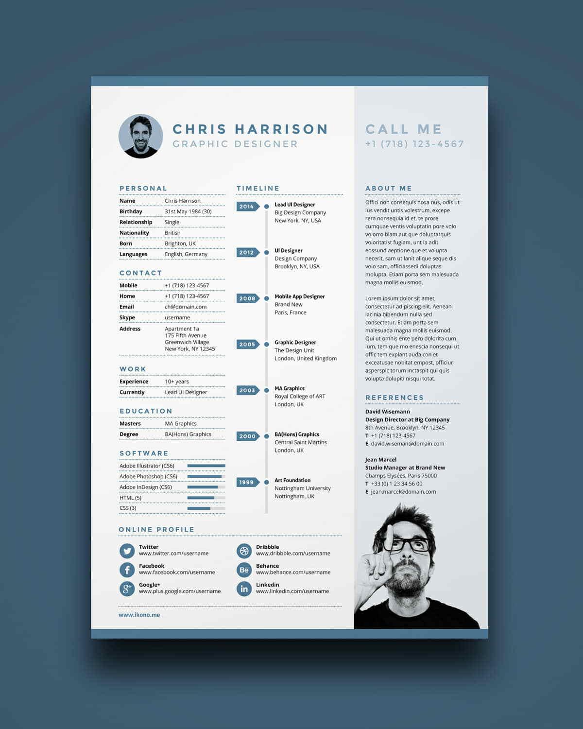 free download resume templates pdf