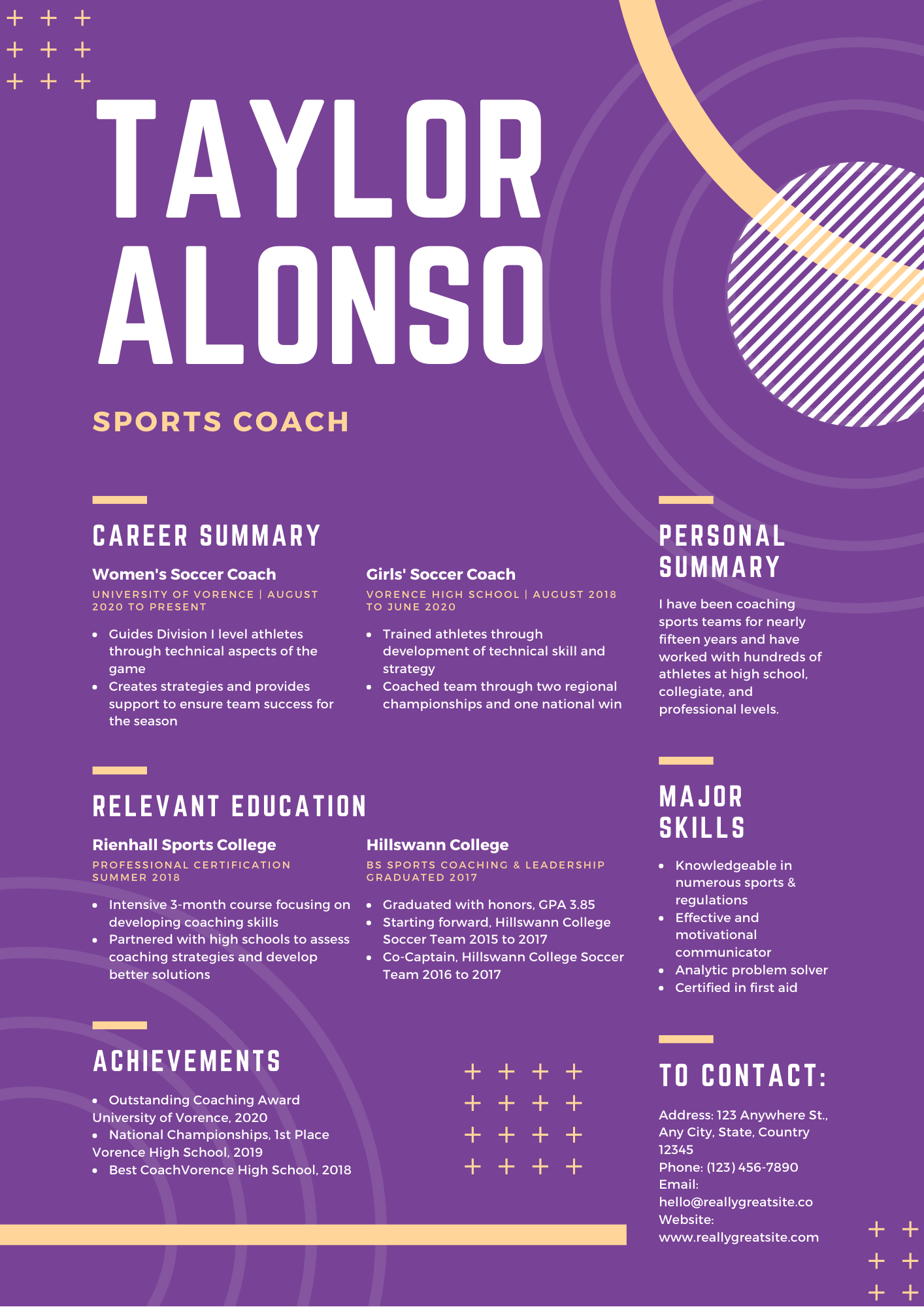 Free Pages Resume Templates