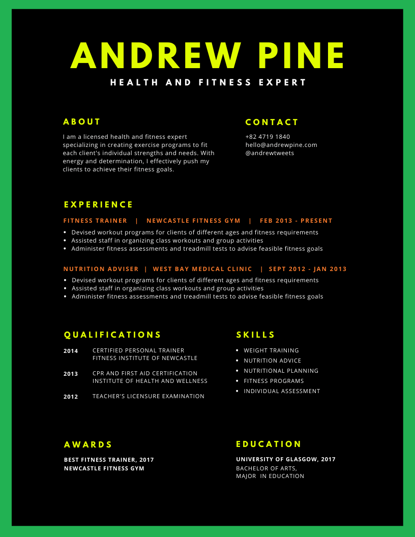 canva free resume templates