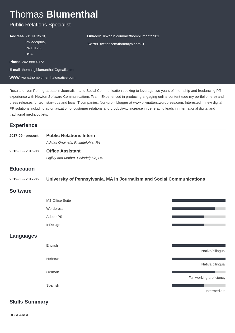 functional resume focuses on your