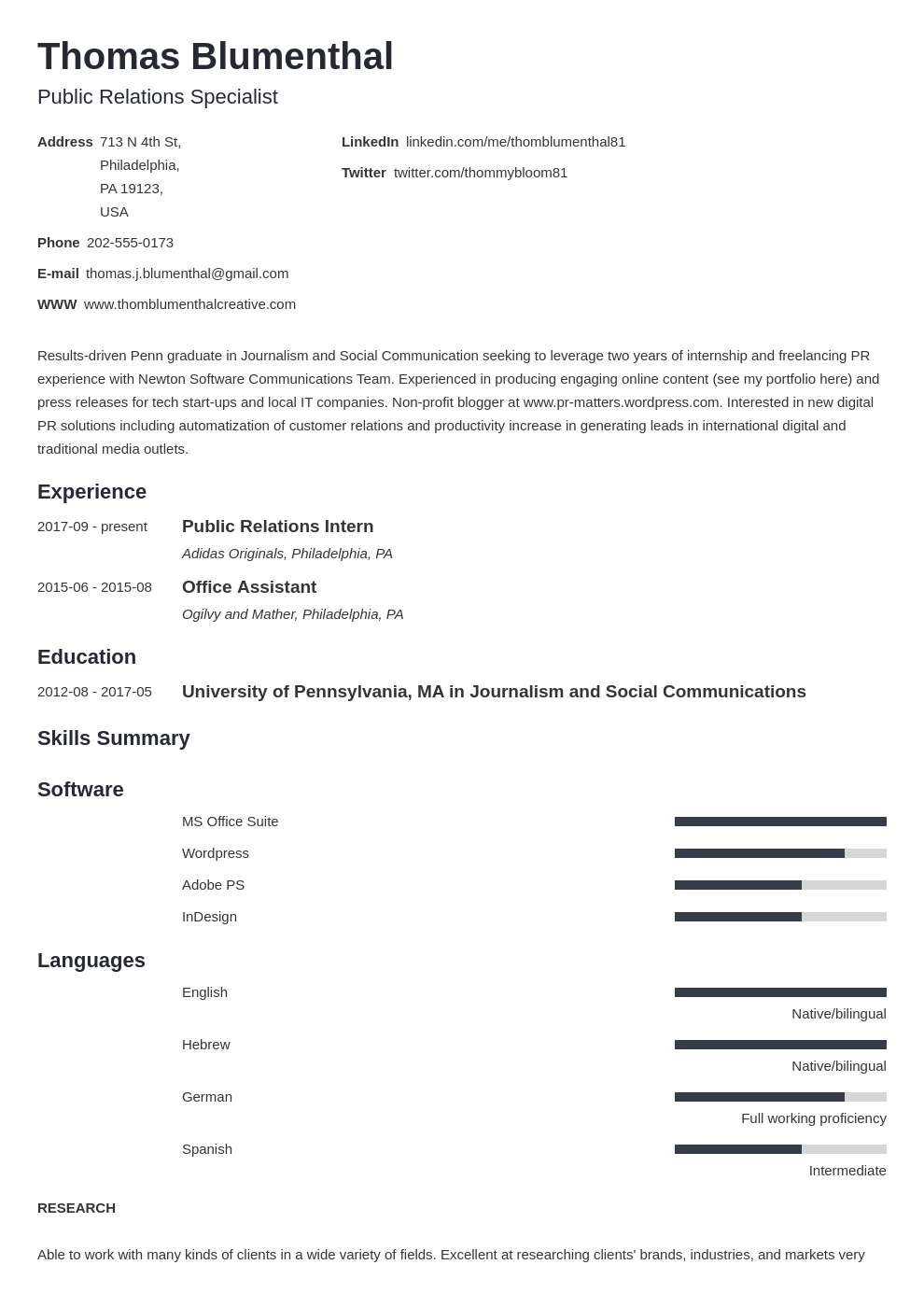 functional resume brainly