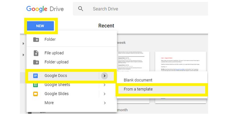 How To Make A Professional Resume In Google Docs