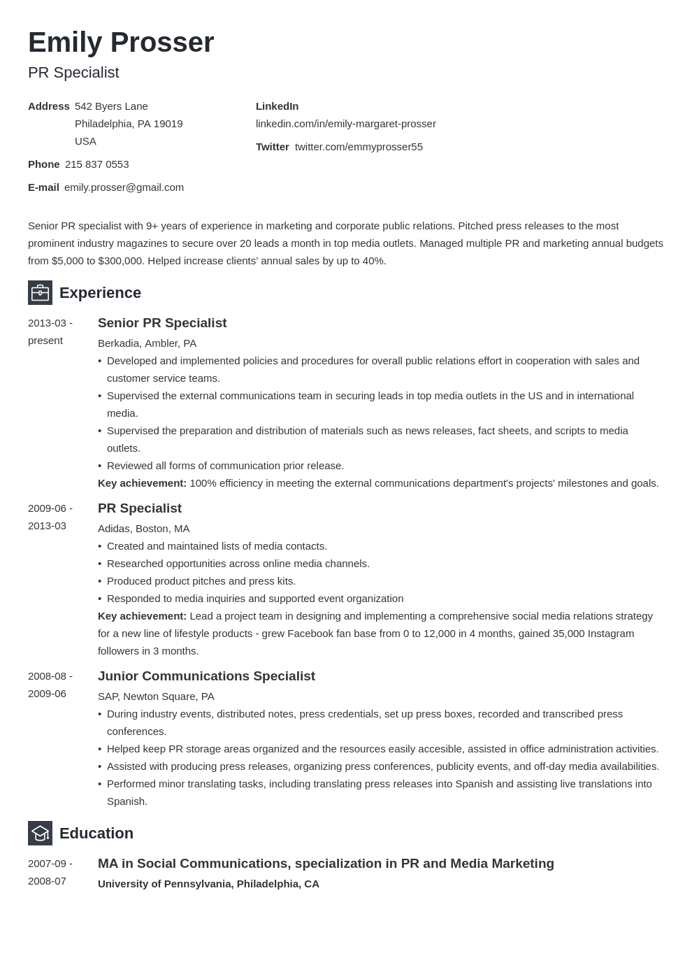 Free Google Docs Resume Templates to Use in 2024