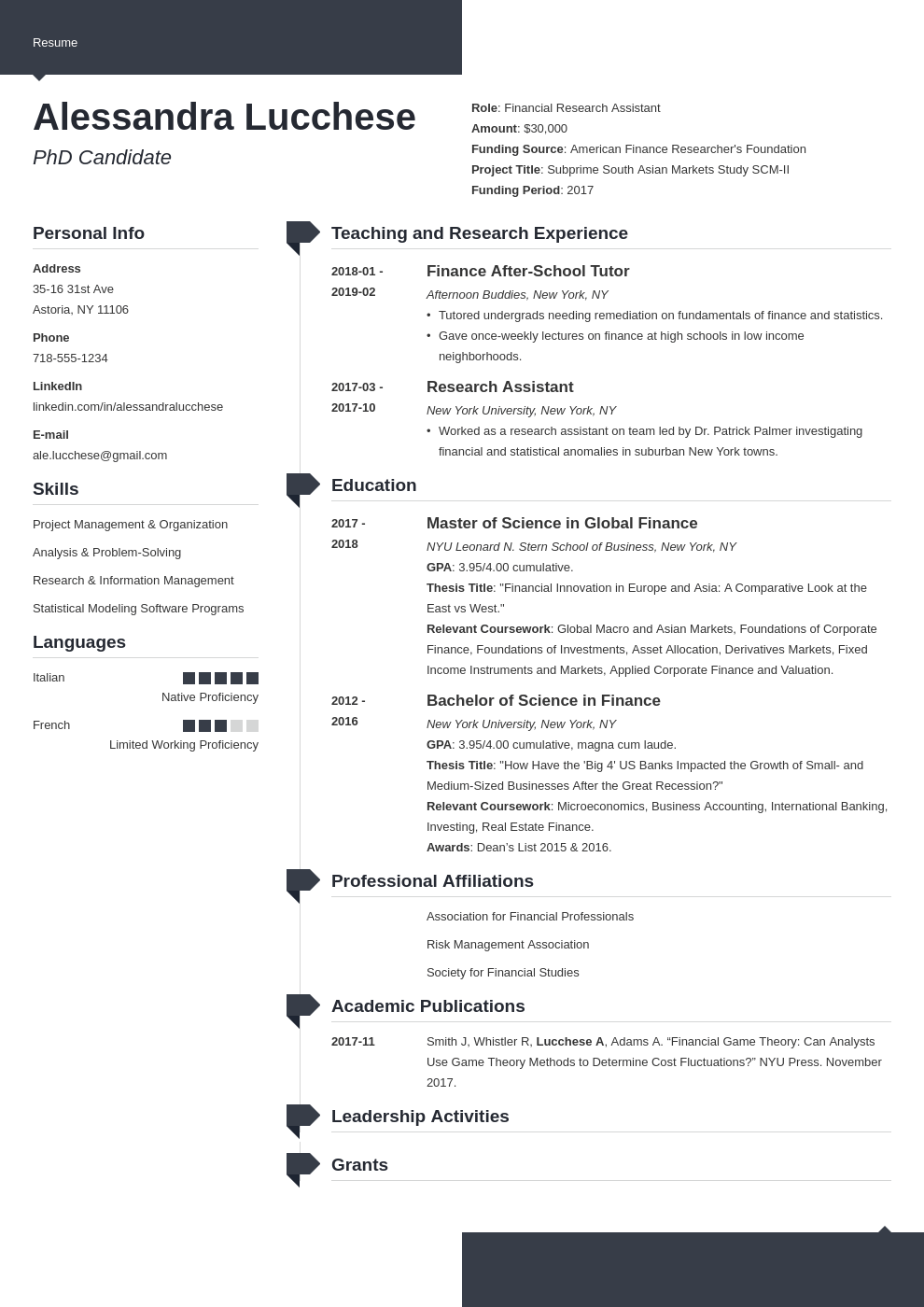 Resume For Graduate School Application Template Examples 