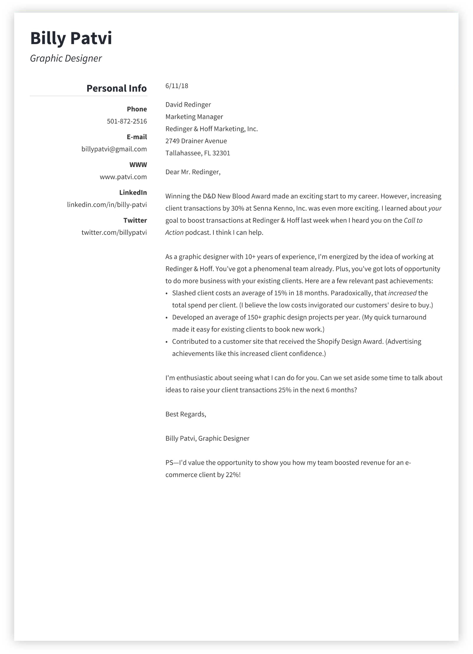 How to Write a Cover Letter for a Job in 2021 (12+ Examples)