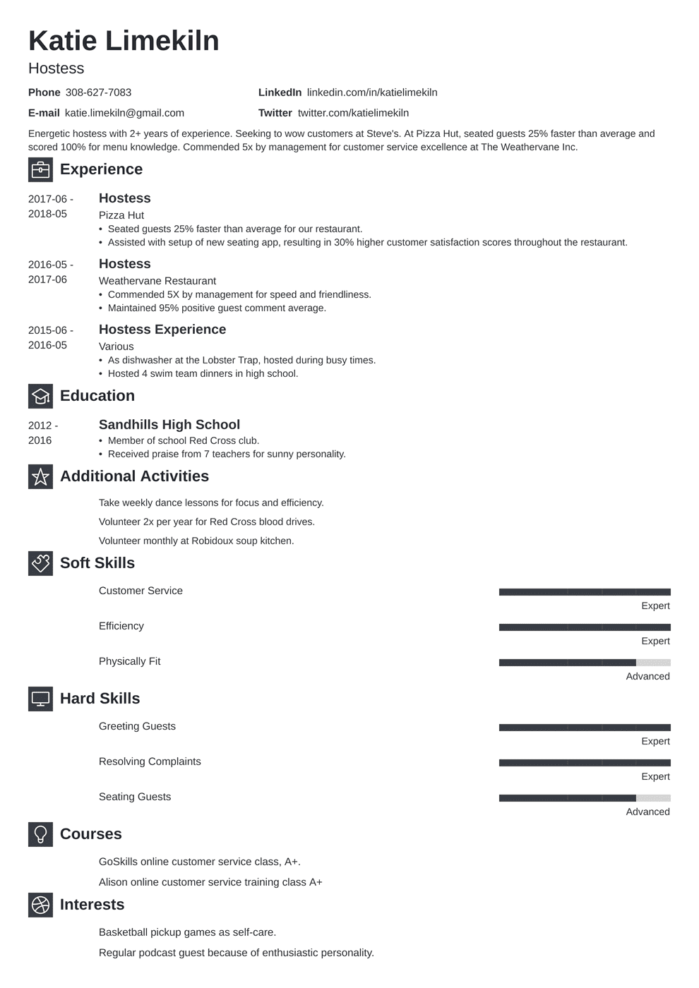 Hair Stylist Resume Examples Hairdresser Skills Objective