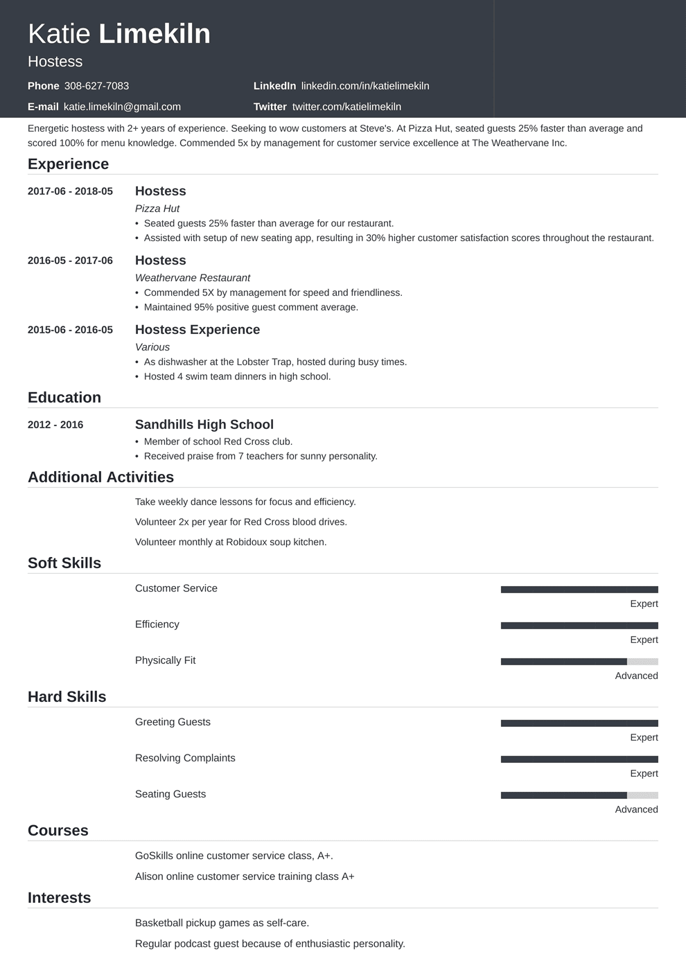 Hair Stylist Resume Examples Hairdresser Skills Objective