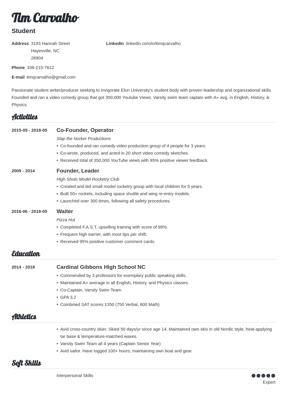 Resume For College Application Template from cdn-images.zety.com