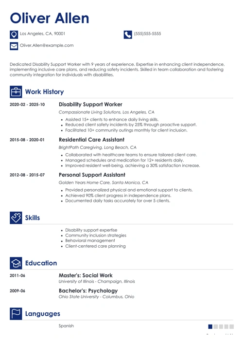 sample resume and cover letter set