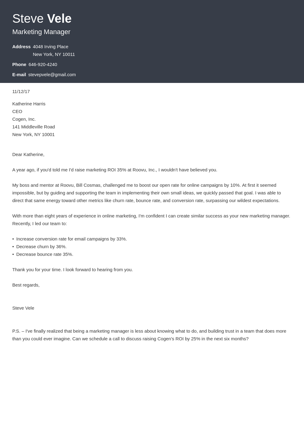 Closing Paragraph Cover Letter Samples