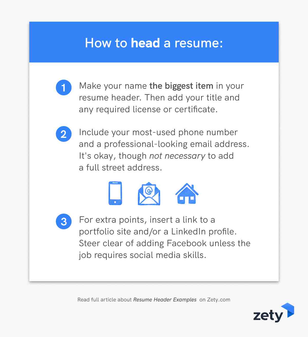 How to write a resume