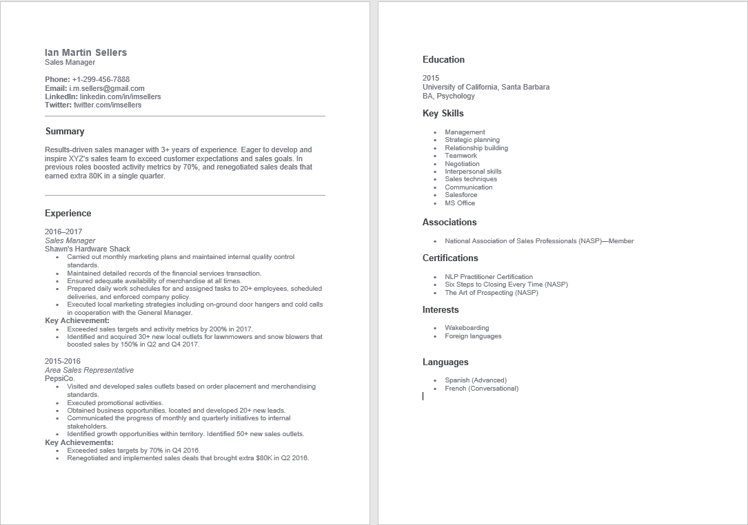 how-to-make-a-resume-in-word-in-2023-formatting-guide