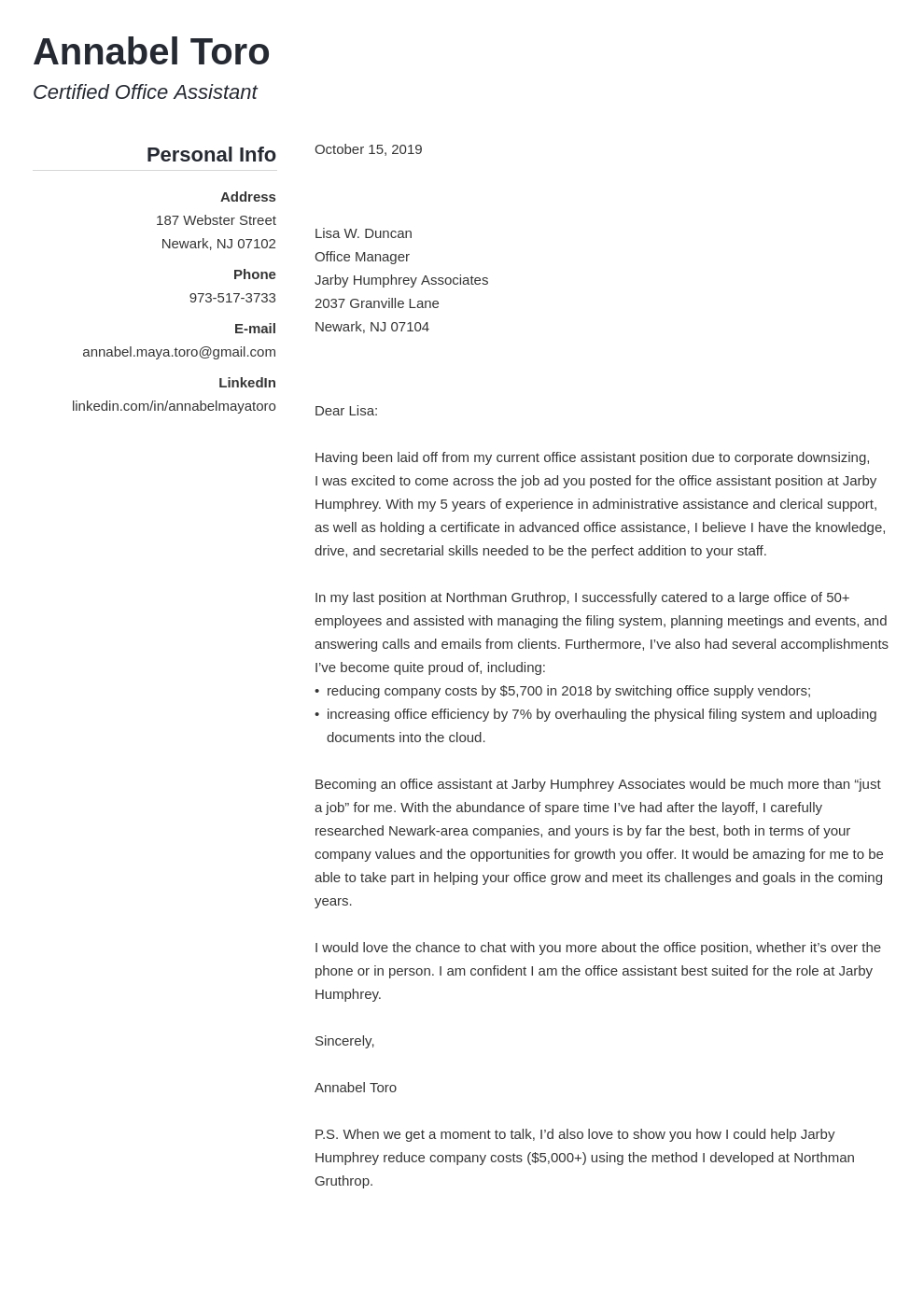 Simple Cover Letter Examples For Job Perfect Design Most Excellent