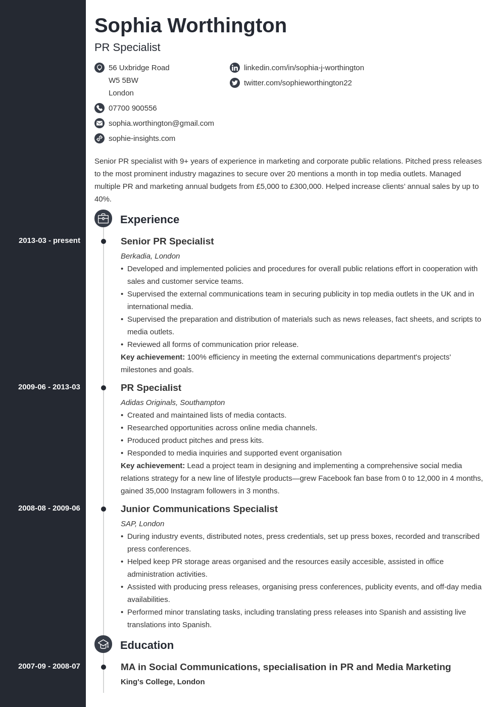 How To Write A Curriculum Vitae Cv For A Job Application