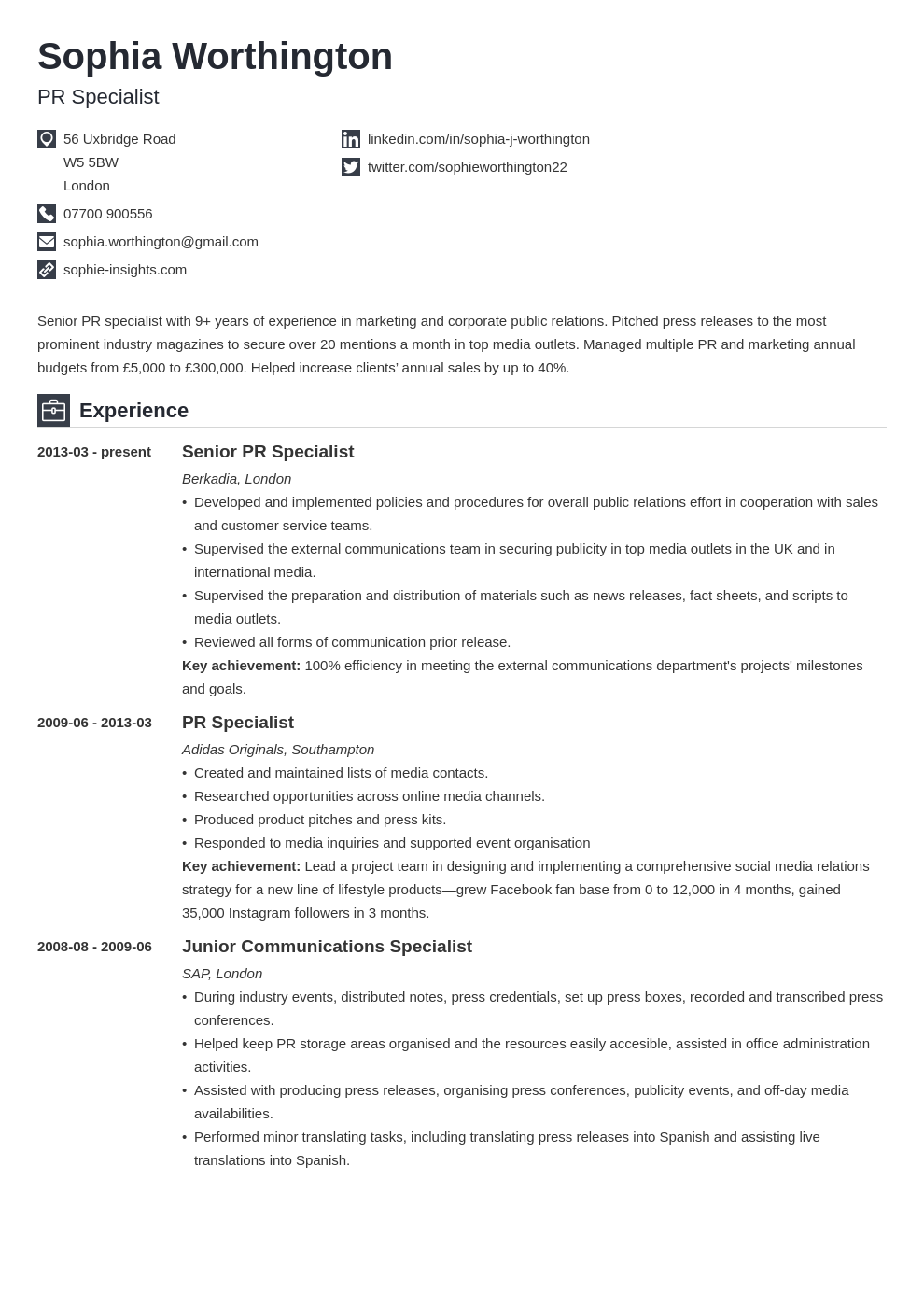 How To Write A Cv Make The Perfect Curriculum Vitae In 22