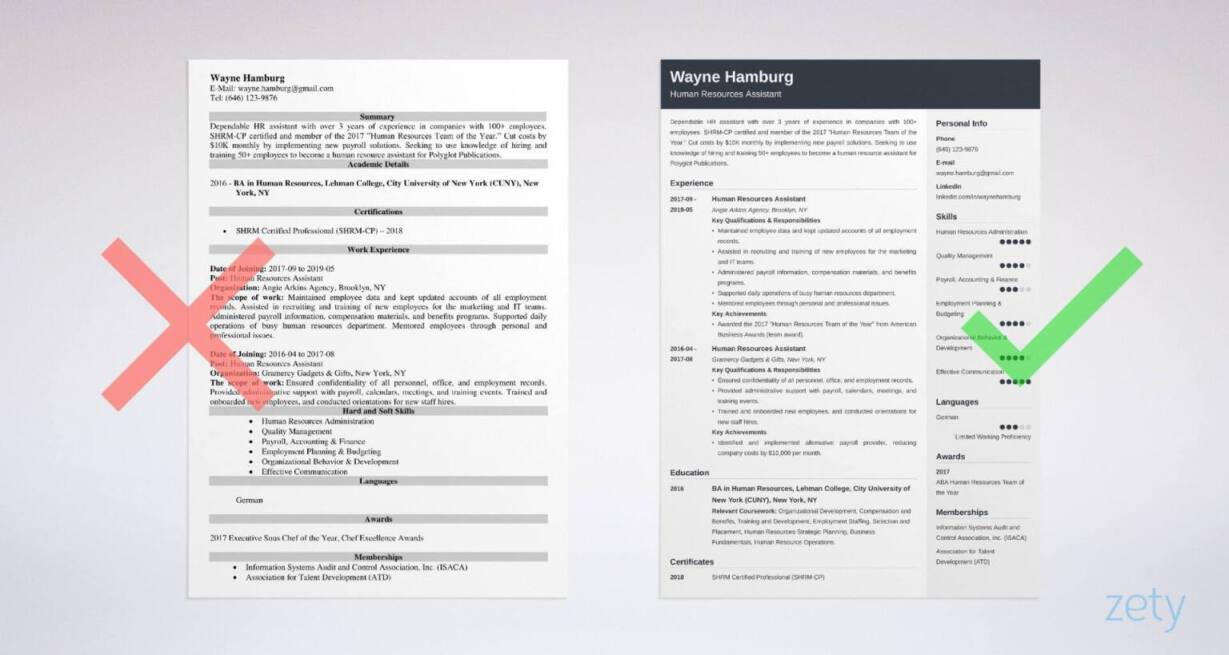 Sample Resume For Hr Assistant Fresh Graduate / 21 Best Hr Resume Templates For Freshers Experienced Wisestep - Many hr resumes begin with a strong headline or summary statement.