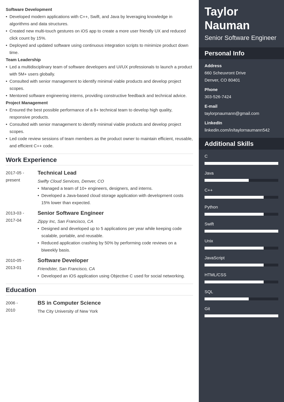Hybrid Resume Template And Examples For Any Job In 2024