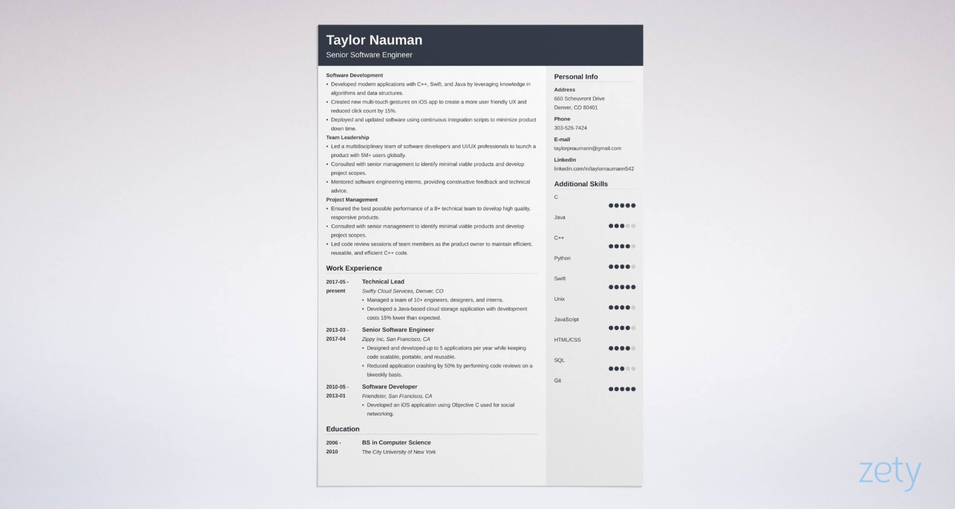 Hybrid Resume Template And Examples 2021