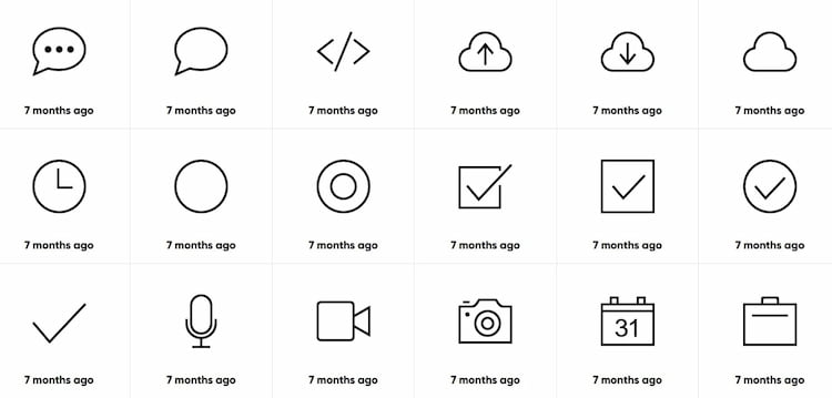 resume icons free download