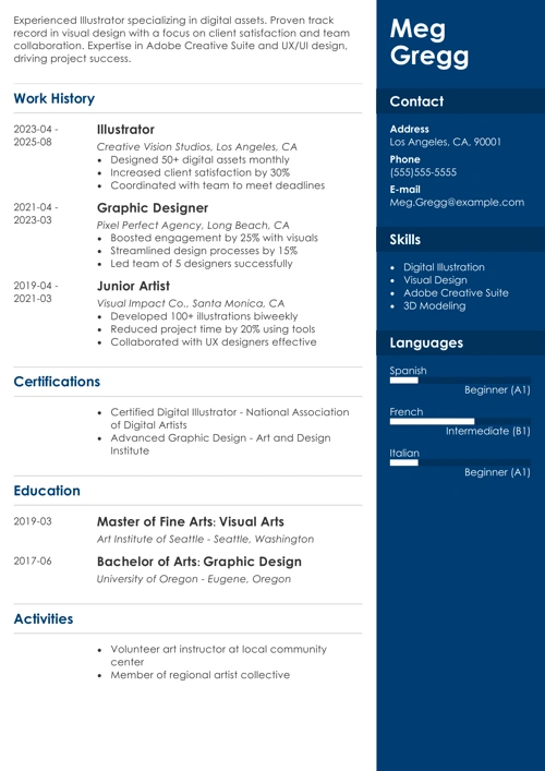 sample resume example