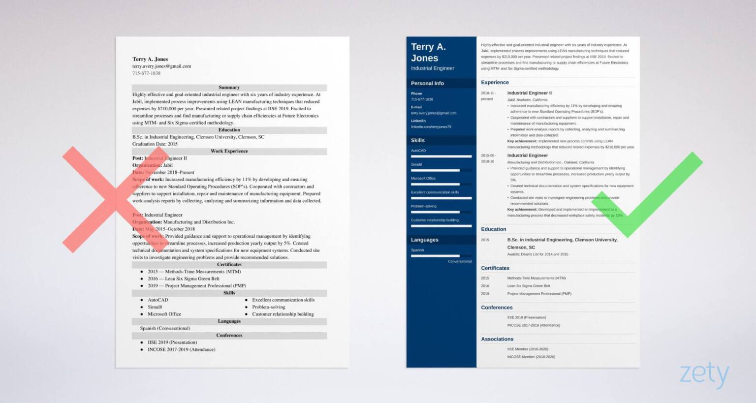 industrial engineer resume templates