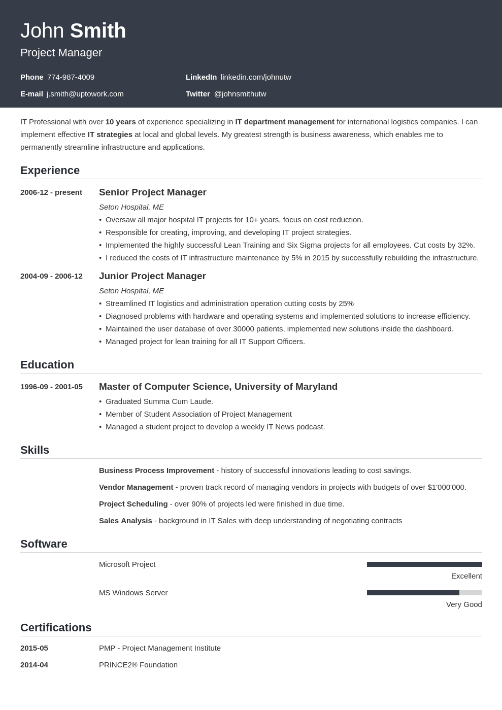 15+ Blank Resume Templates & Forms to Fill In