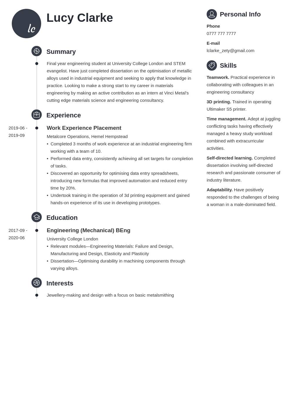 Internship CV Sample and How to Write (10+ Templates)