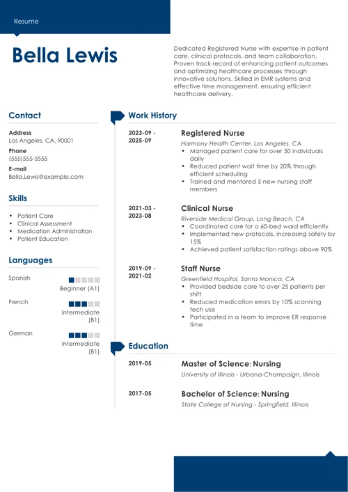 sample resume example