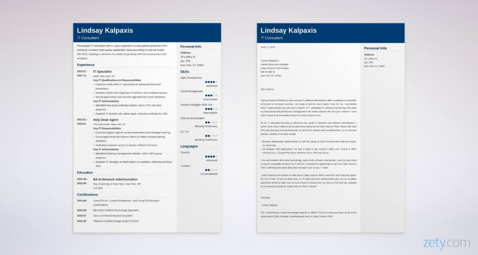 20 It Cover Letter Examples For Information Technology Jobs