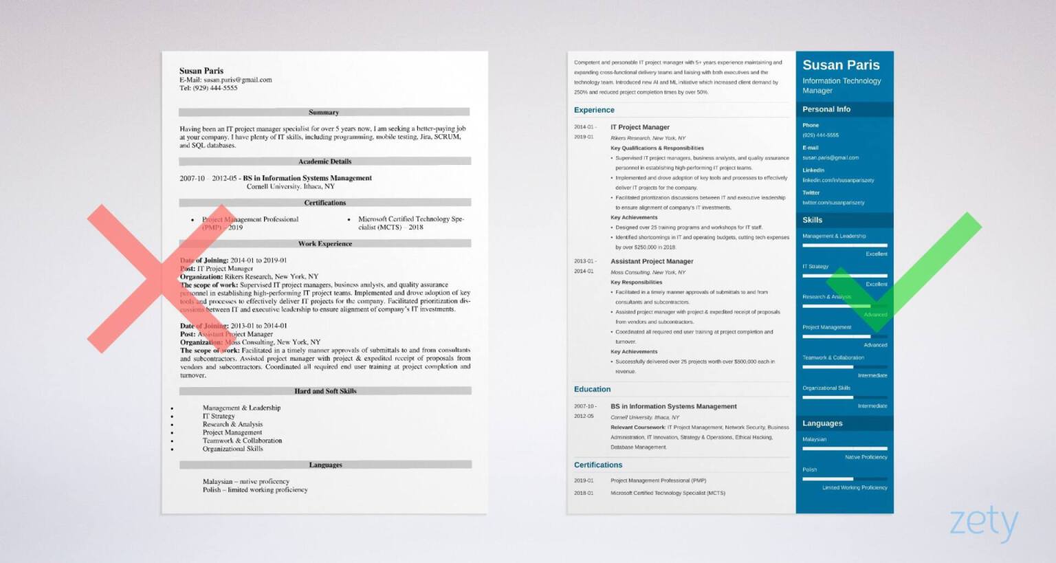 IT Manager Resume Examples [+Template and 25 Tips]