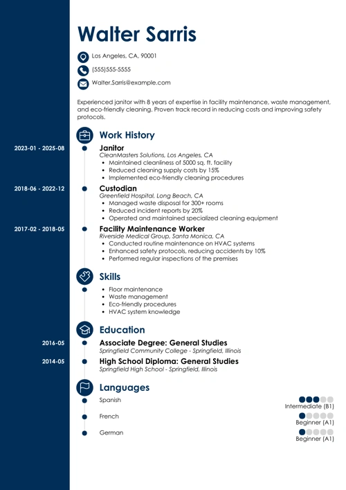 sample resume example