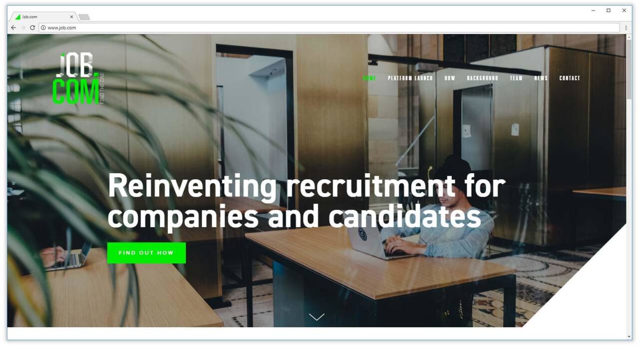 job.com homepage