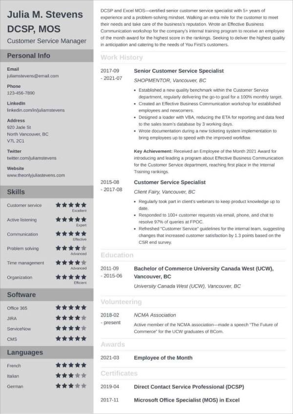 Best Resume Layout in 2022 & Examples Also for the First Job