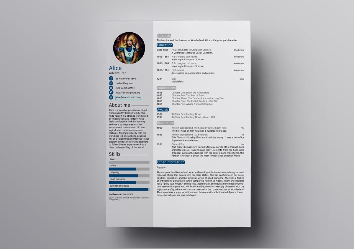 10 Free LaTeX Resume Templates For Academic Or Tech CV