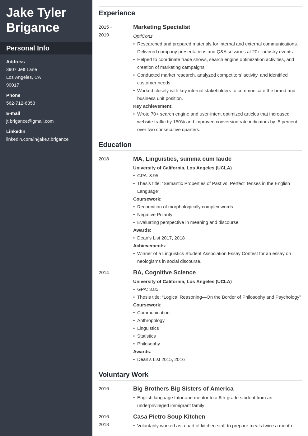 law student resume example template cascade