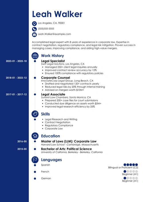 sample cover letter example