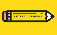 Lets eat grandma logo