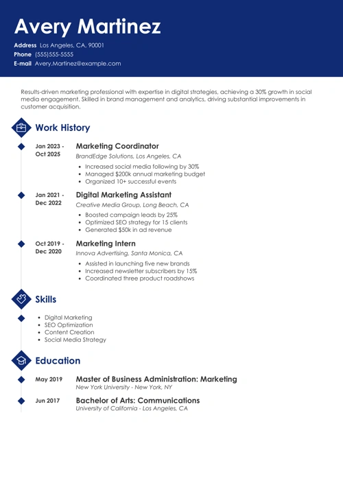 sample cover letter example