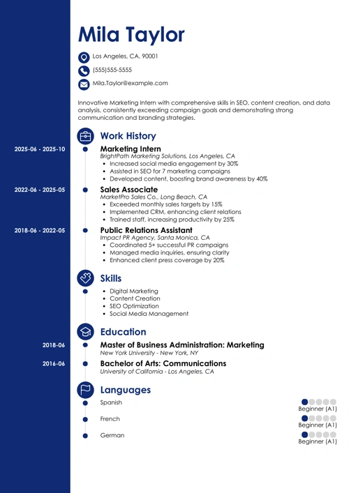 sample cover letter example
