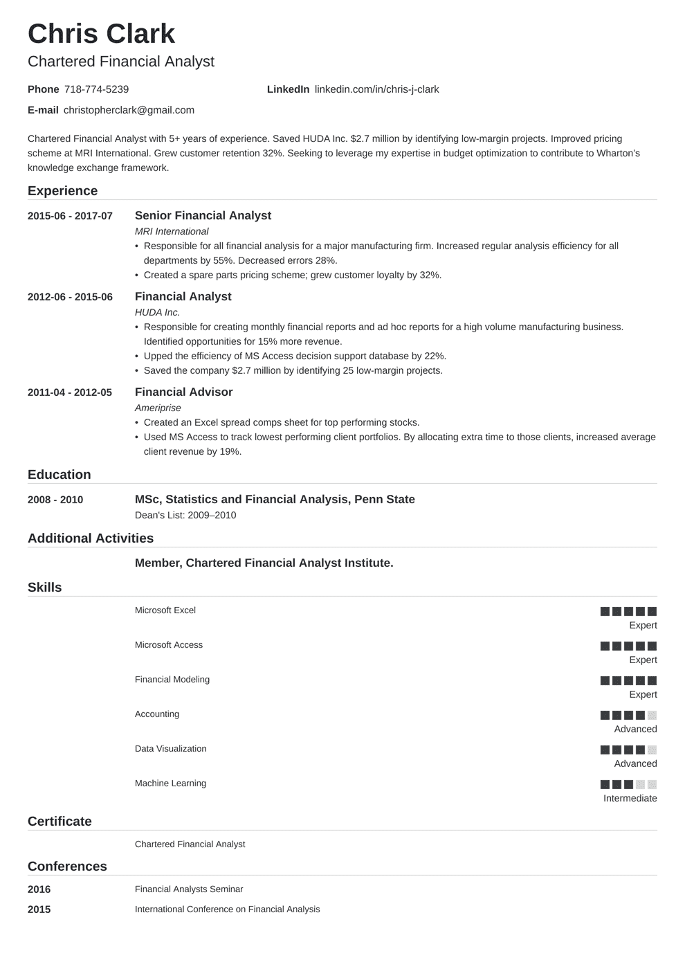 Resume Help For Mba Students