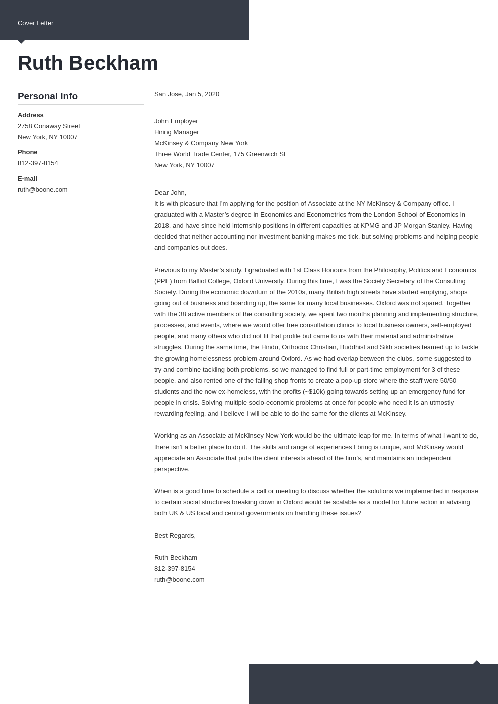 McKinsey Cover Letter Sample & Writing Tips (28+ Examples)