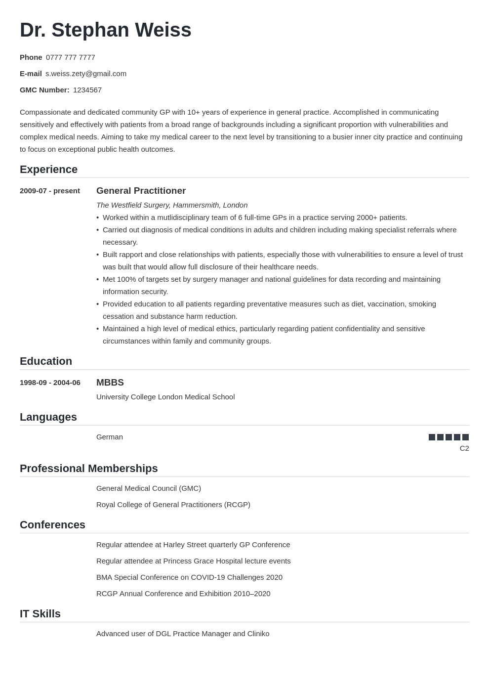 medical-cv-examples-and-templates-imagesee